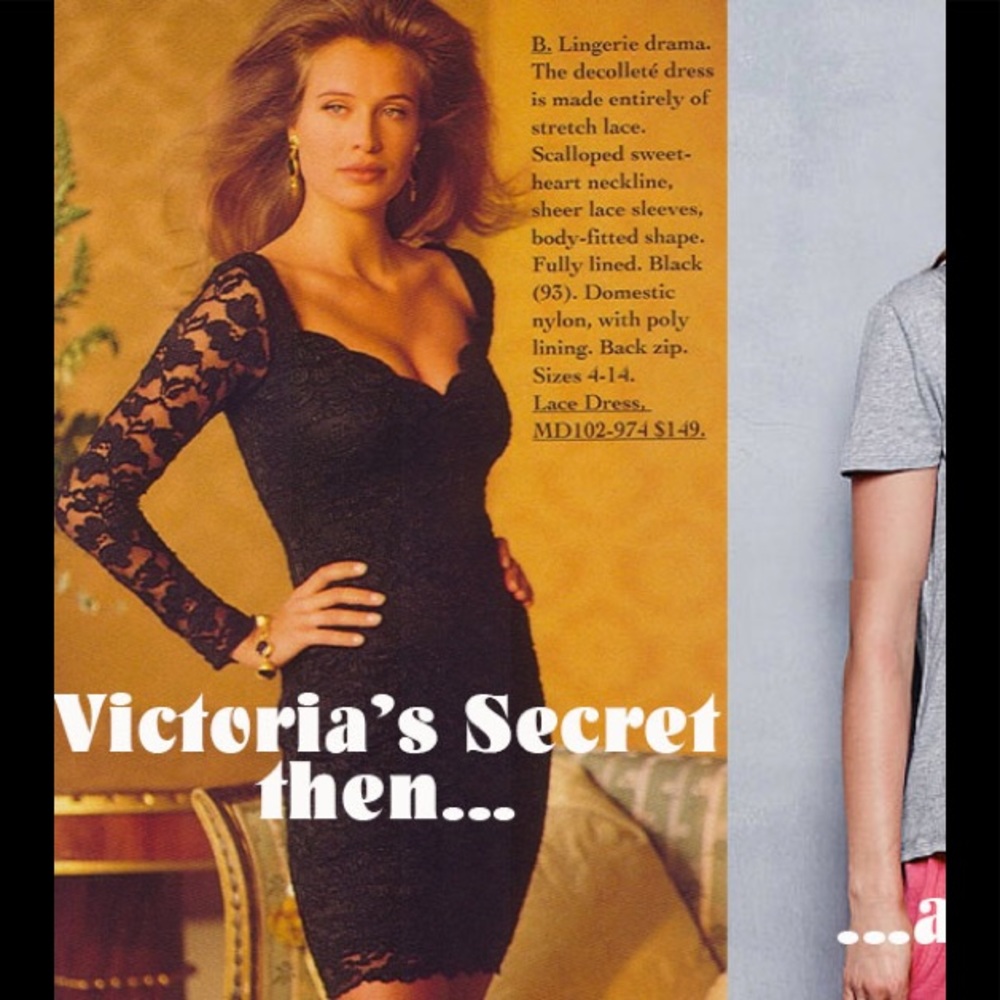 Vintage Sleeveless Victoria Secret Lace Dress